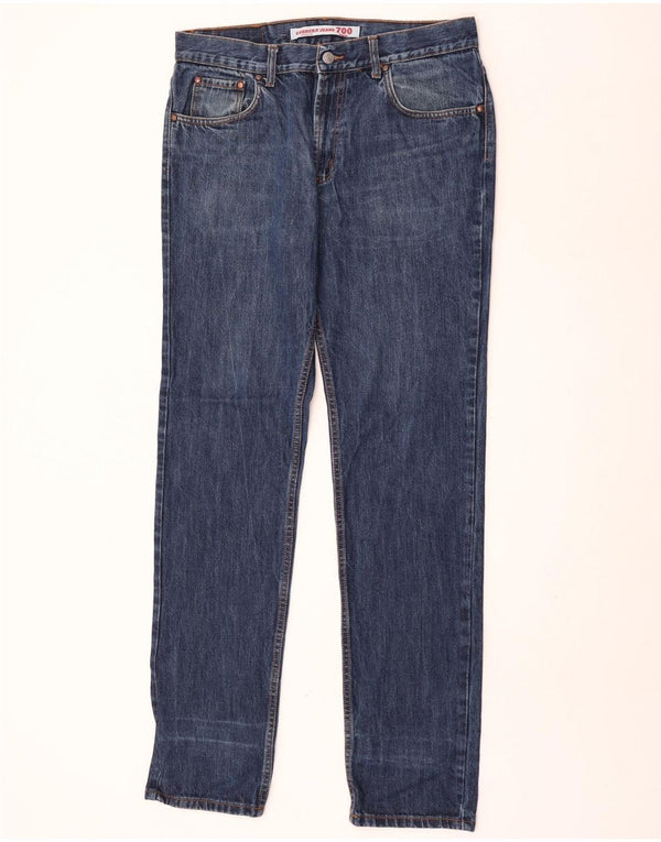 Carrera Herre 700 Regular Straight Jeans IT 50 Large W34 L34 Blå Bomuld