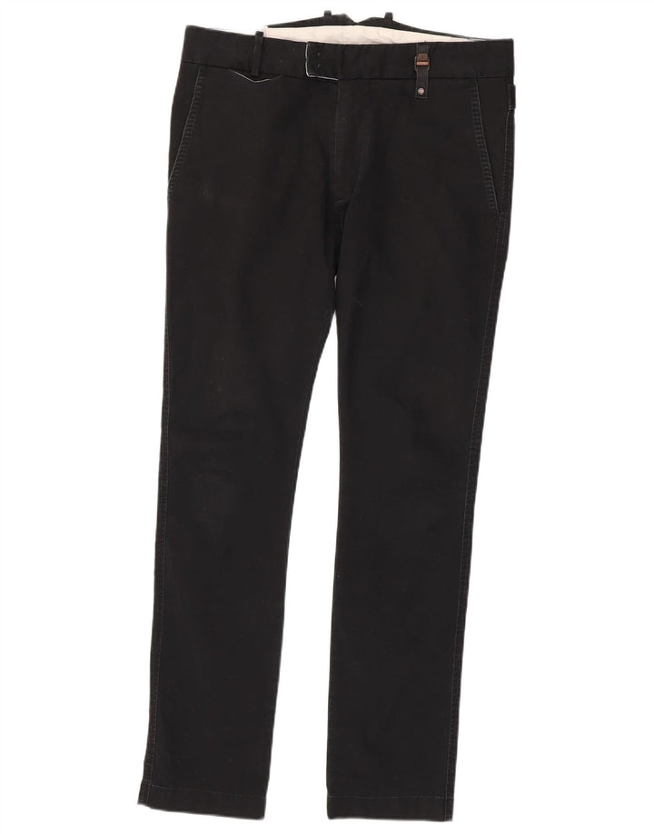 Diesel Herre Slim Suit Bukser W30 L31 Sort Bomuld