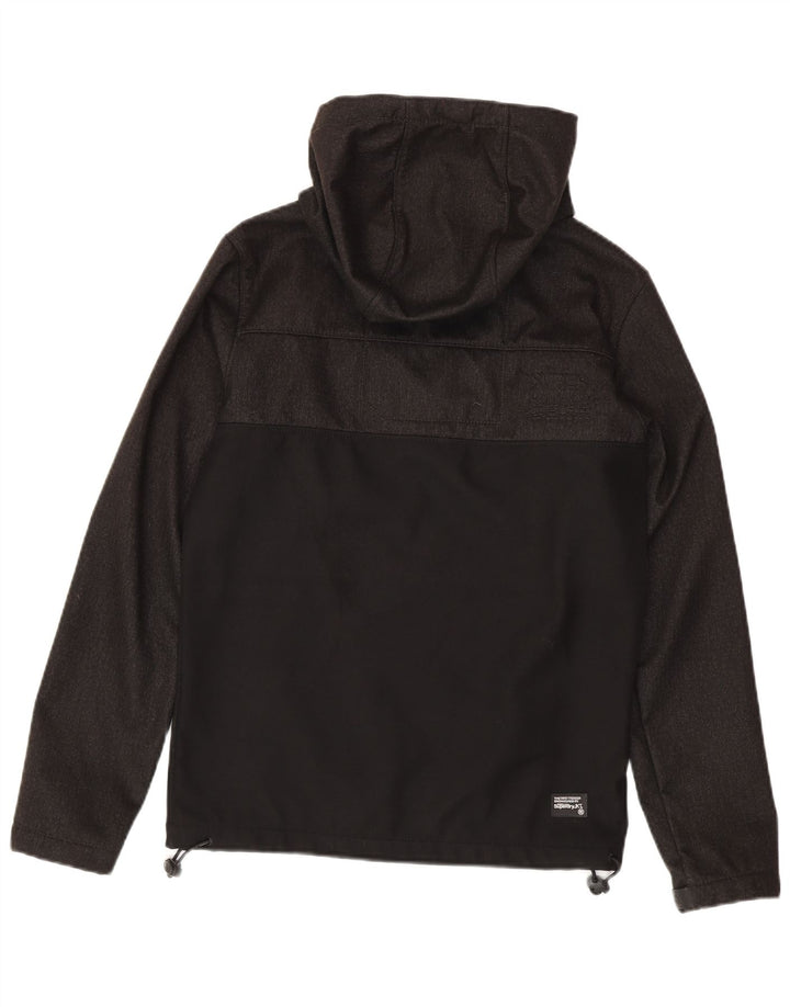 Superdry Herre The Windtrekker regnjakke UK 36 Small Black Colourblock