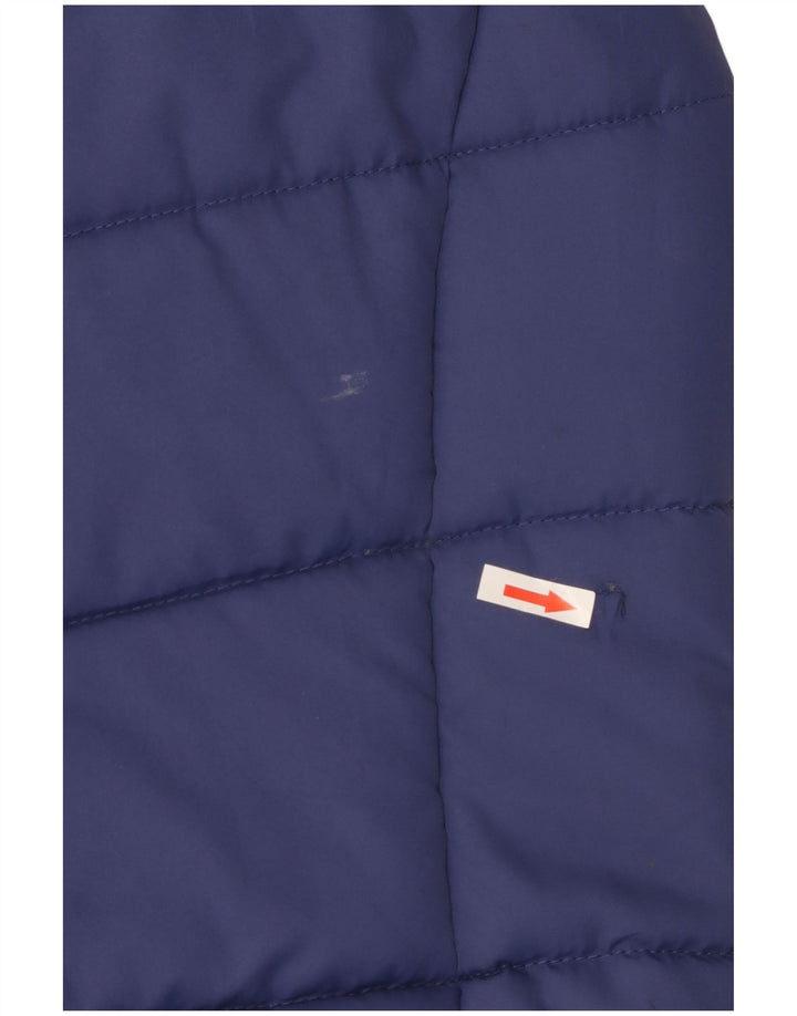 KANGAROOS Polstret Gilet til mænd UK 16 Large Blue Polyester