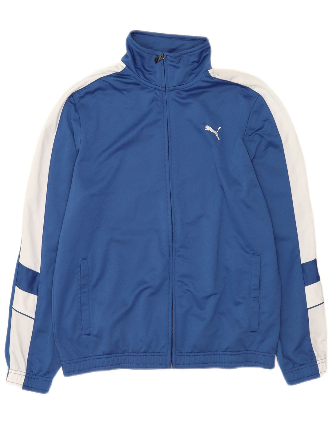 Puma Træningsdragt til mænd Topjakke Medium Blue Colourblock Polyester