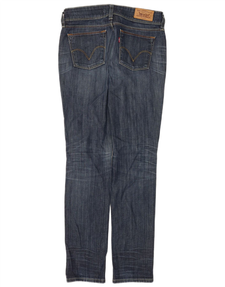 Levi's Dame 571 Slim Jeans W29 L32 Marineblå Bomuld