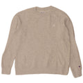 Champion Herre Sweatshirt Jumper XS Grå Flecked Bomuld