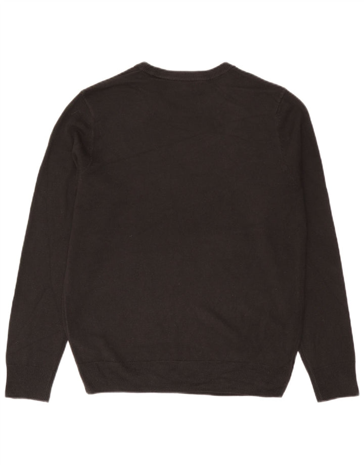 Marks & Spencer Herre sweater med rund hals, UK 38/40 Mellemgrå Akryl