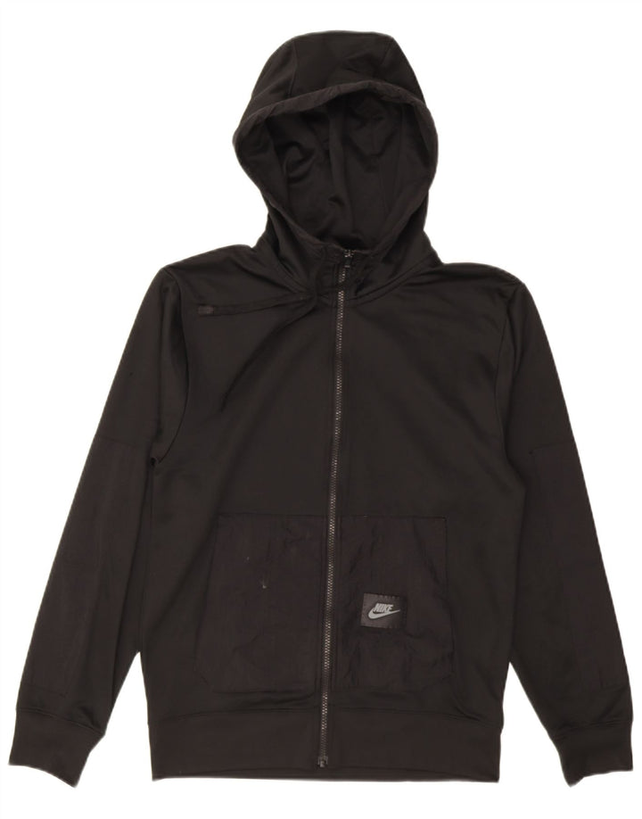 Nike Hættetrøje med lynlås til mænd XS Sort polyester