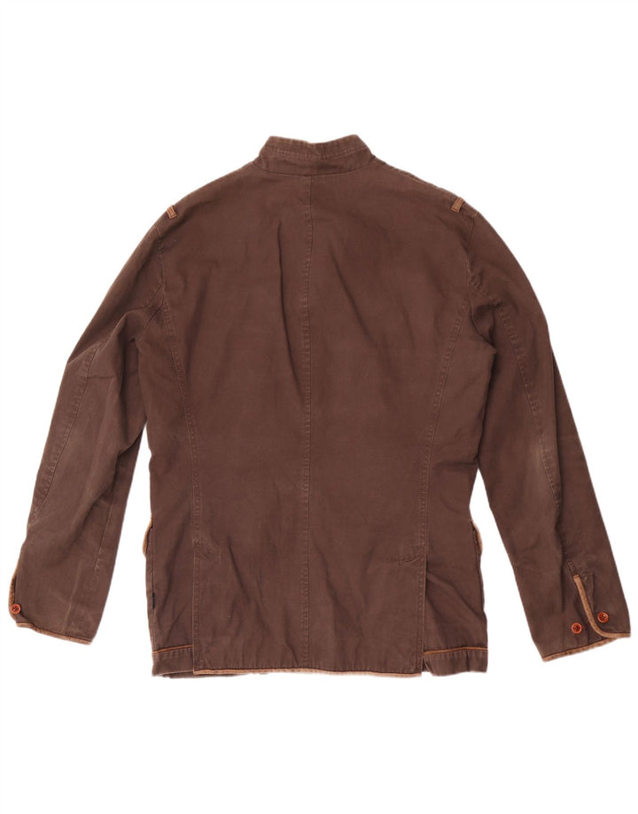 Paul Smith Herre Utility Jacket UK 38 Medium Brown Bomuld