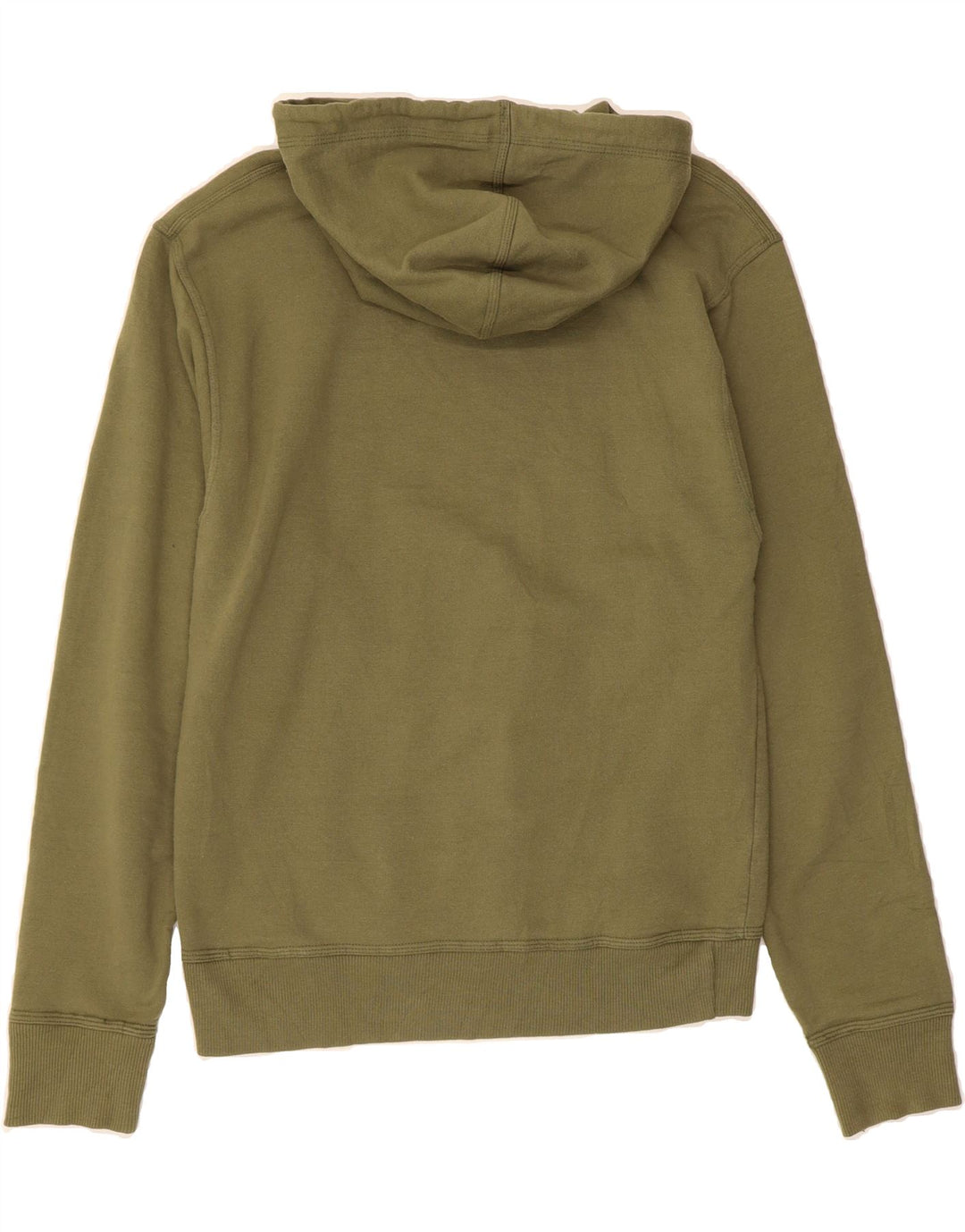 CHAMPION Mens Graphic Hoodie Jumper Small Green Cotton Vintage Champion and Second-Hand Champion from Messina Hembry 
