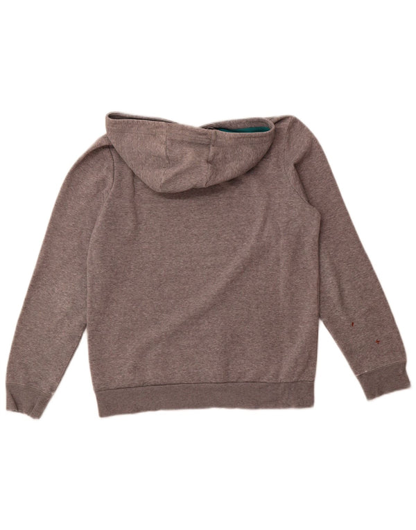 Adidas Grafisk hættetrøje til drenge 13-14 år Grå bomuld