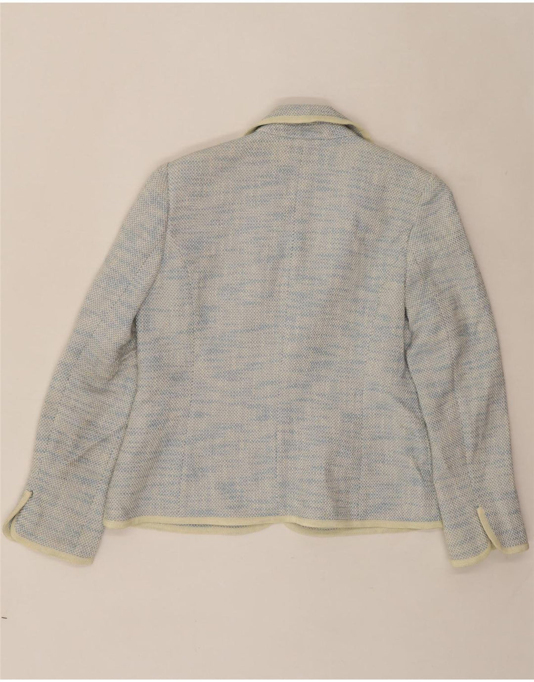 HOBBS Womens 2 Button Blazer Jacket UK 10 Small  Blue Flecked Vintage Hobbs and Second-Hand Hobbs from Messina Hembry 