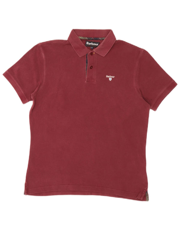 Barbour herre poloshirt Medium Burgundy