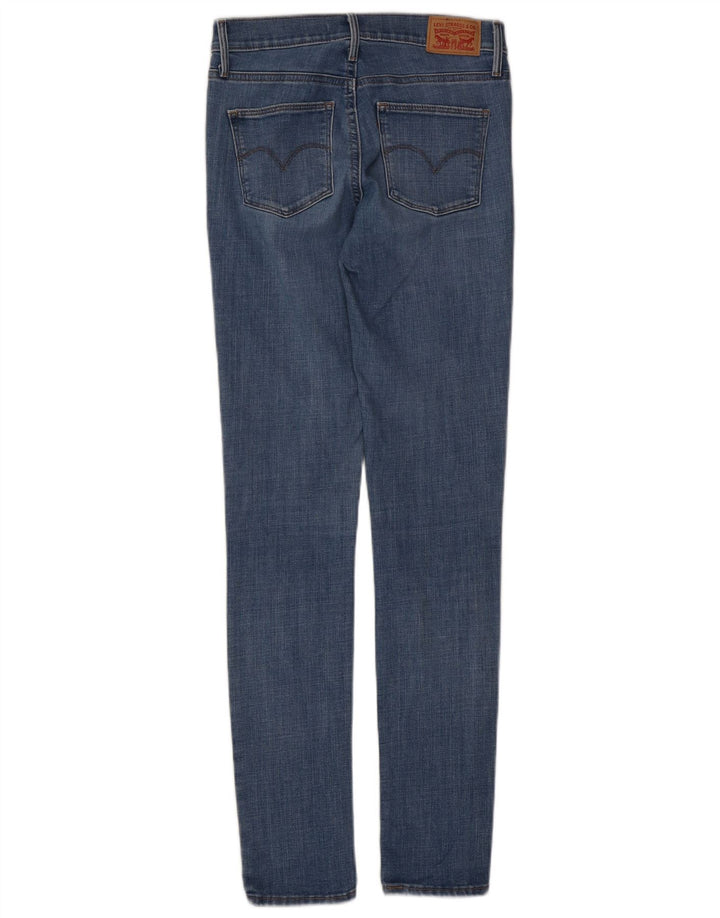Levi's Dame Slankende Skinny Jeans W27 L32 Blå Bomuld