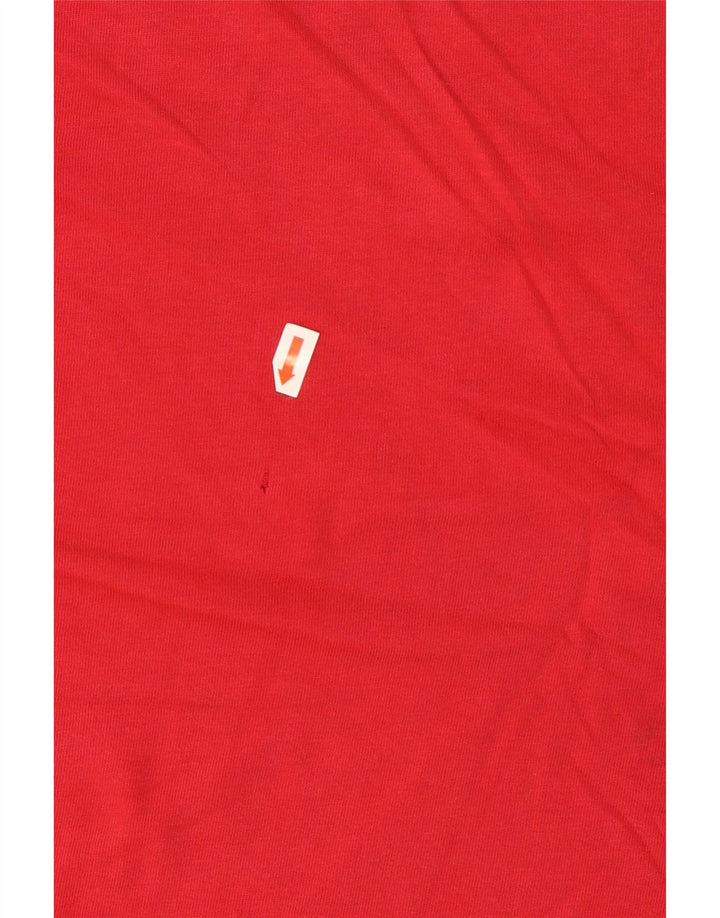 Nike Grafisk T-shirt top til mænd UK 42/44 Large Red