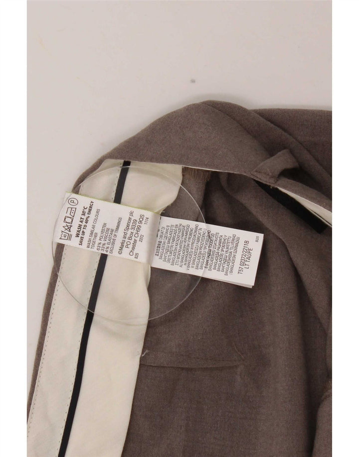 Marks & Spencer Dame Bootcut Suit Bukser UK 10 Small W30 L27 Grå