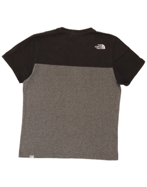 The North Face Herre T-Shirt Top Medium Grey Colourblock