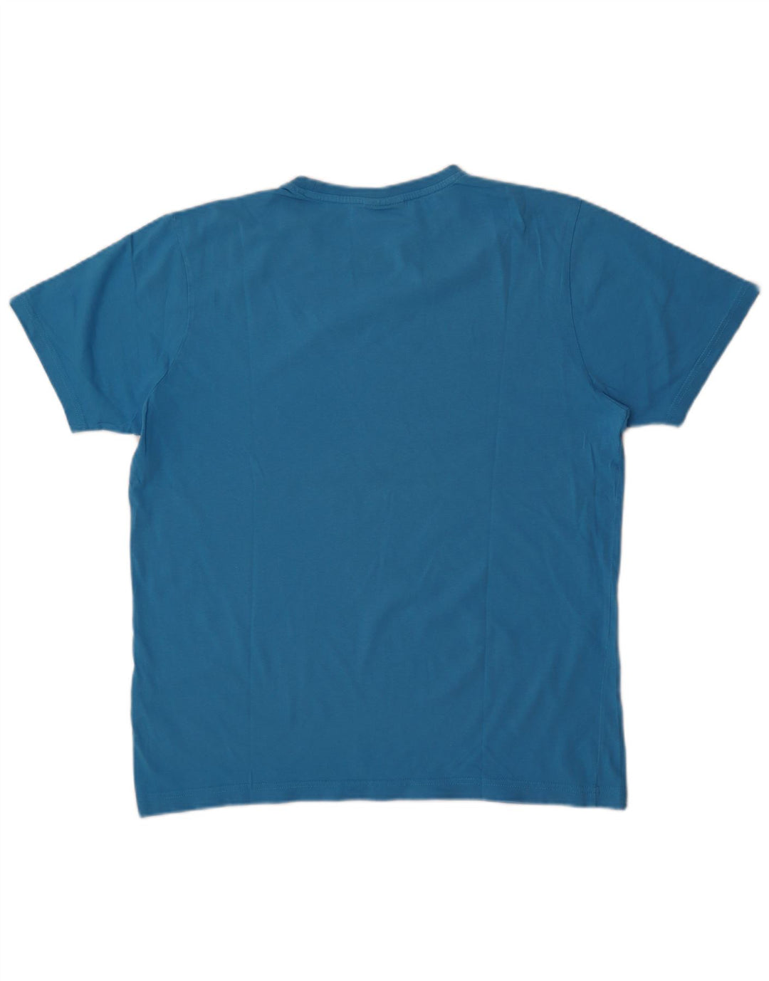 Kappa Herre Grafisk T-Shirt Top Stor Blå Bomuld