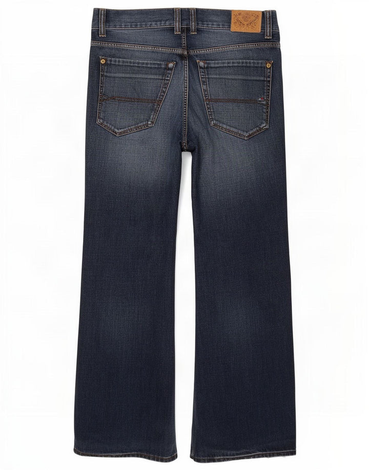 Tommy Hilfiger Herre Bootcut Jeans W38 L29 Marineblå Bomuld