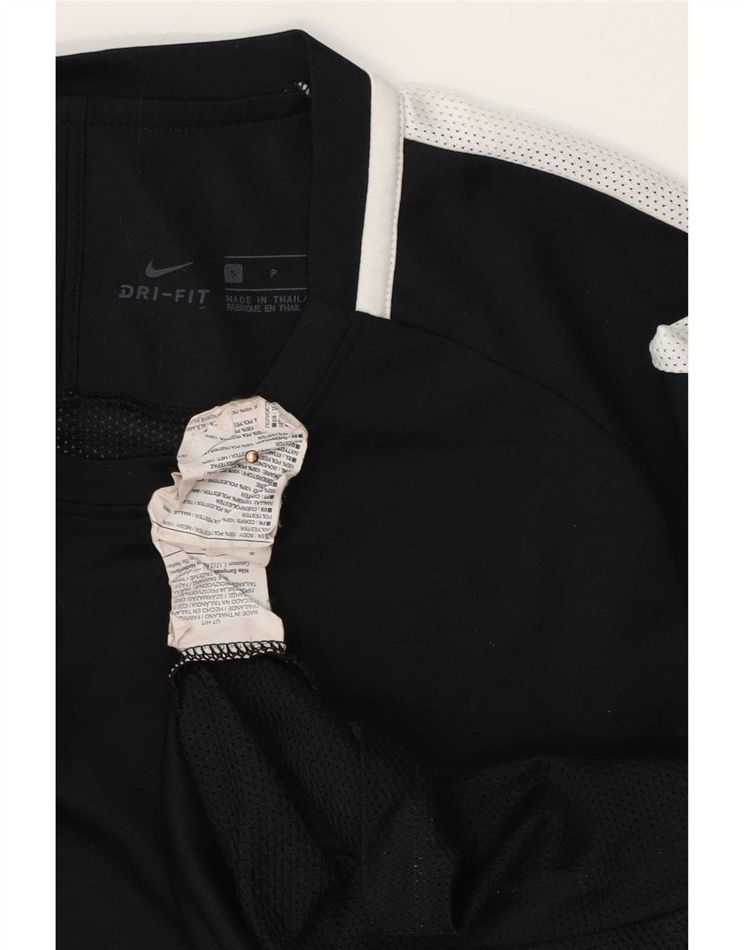 Nike Dri Fit poloshirt til mænd, lille sort Colourblock Polyester