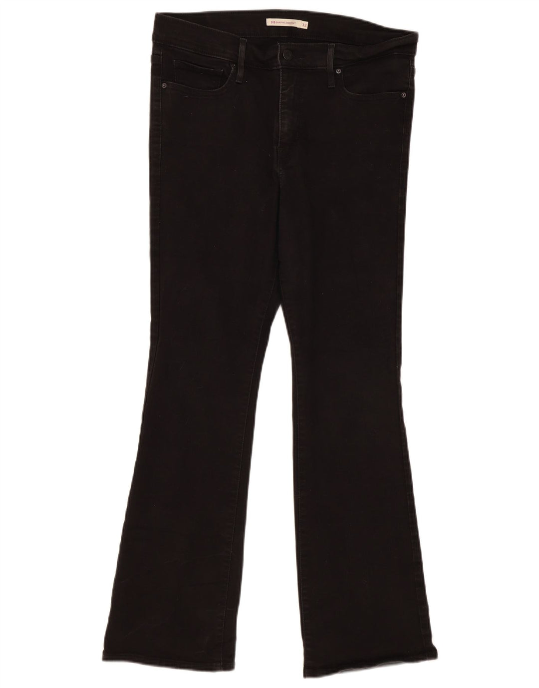 Levi's Womens 315 Shaping Bootcut Jeans W32 L30 Sort bomuld