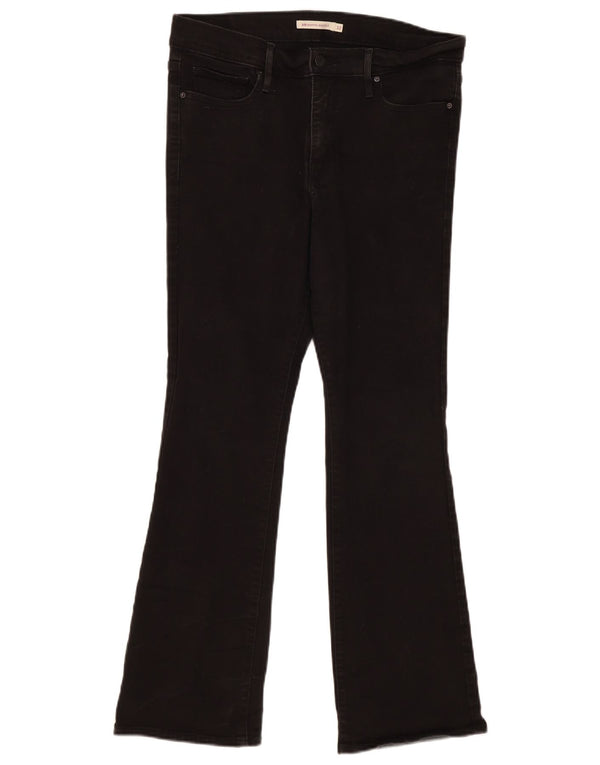 Levi's Womens 315 Shaping Bootcut Jeans W32 L30 Sort bomuld