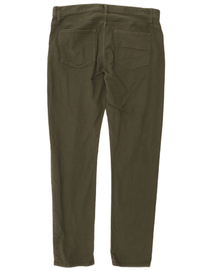J. Crew Herre Flex Slim Fit Casual Bukser W33 L32 Khaki Bomuld