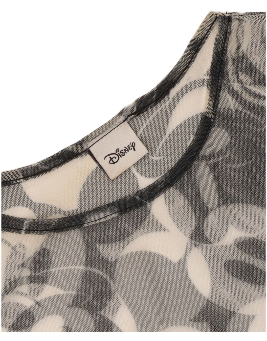 Disney Herre Mickey Mouse Grafisk T-Shirt Top Stor Grå