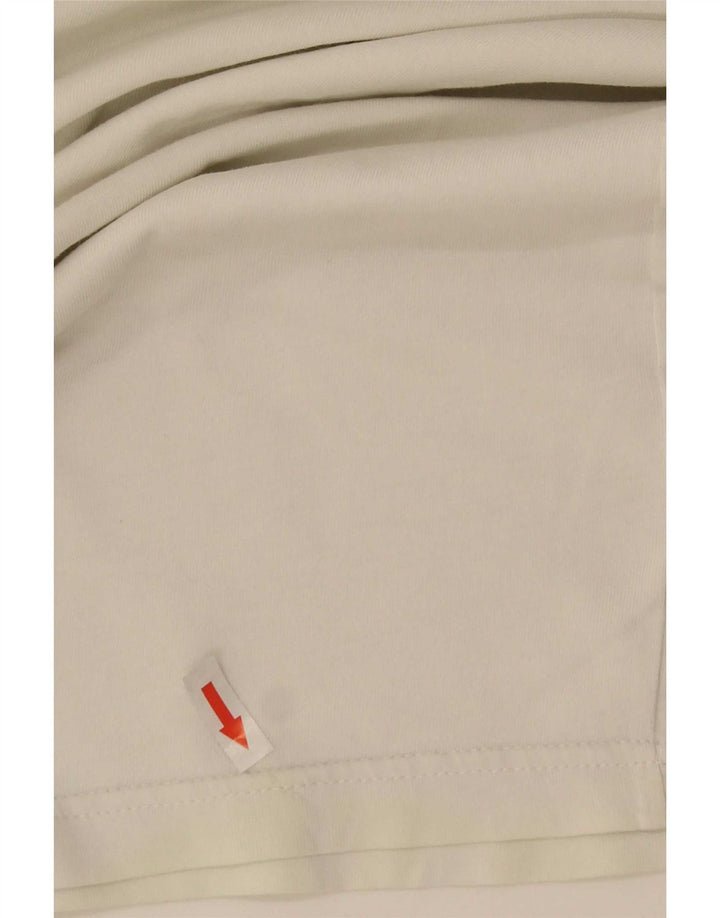 Champion Herre Grafisk T-Shirt Top XL Hvid Colourblock