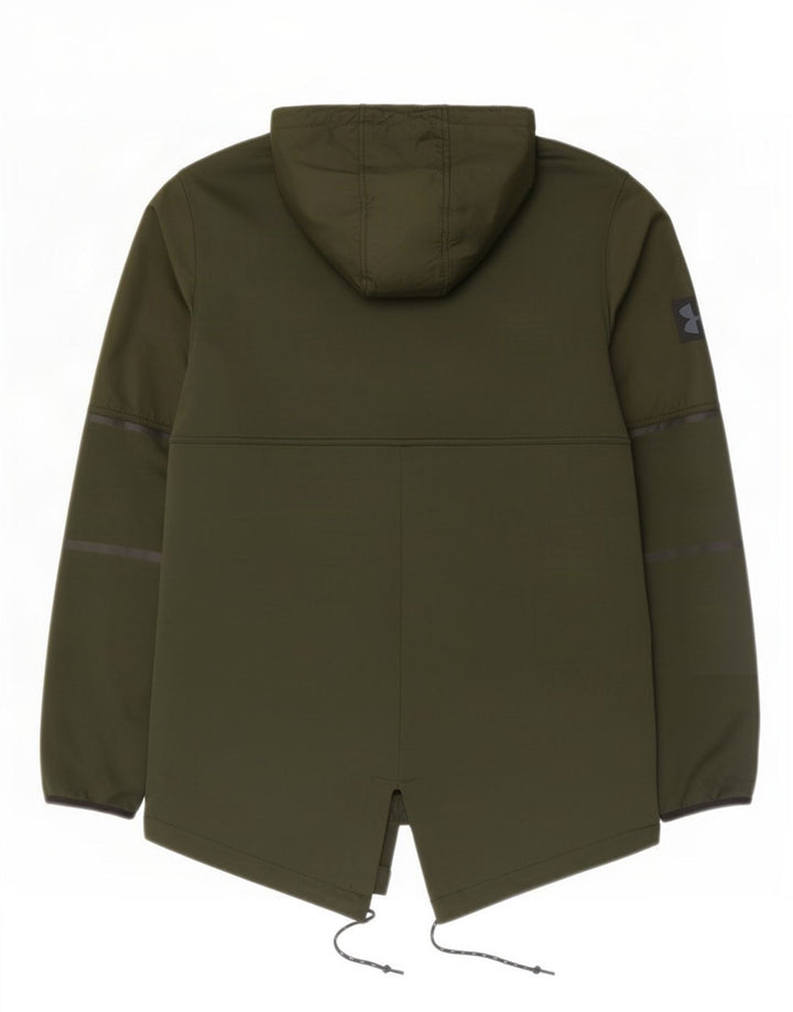Under Armour Herre Parka Hættetrøje Træningsdragt Topjakke Stor Grøn
