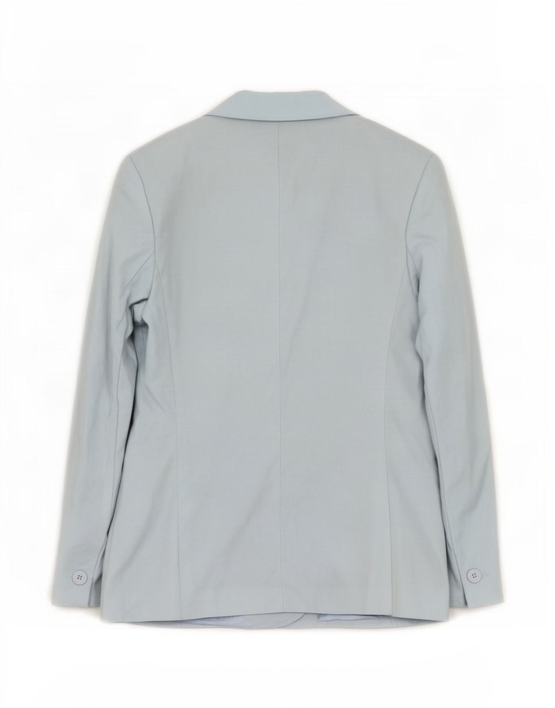Marks & Spencer Dame 3 Button Blazer Jacket UK 12 Medium Blue Viscose