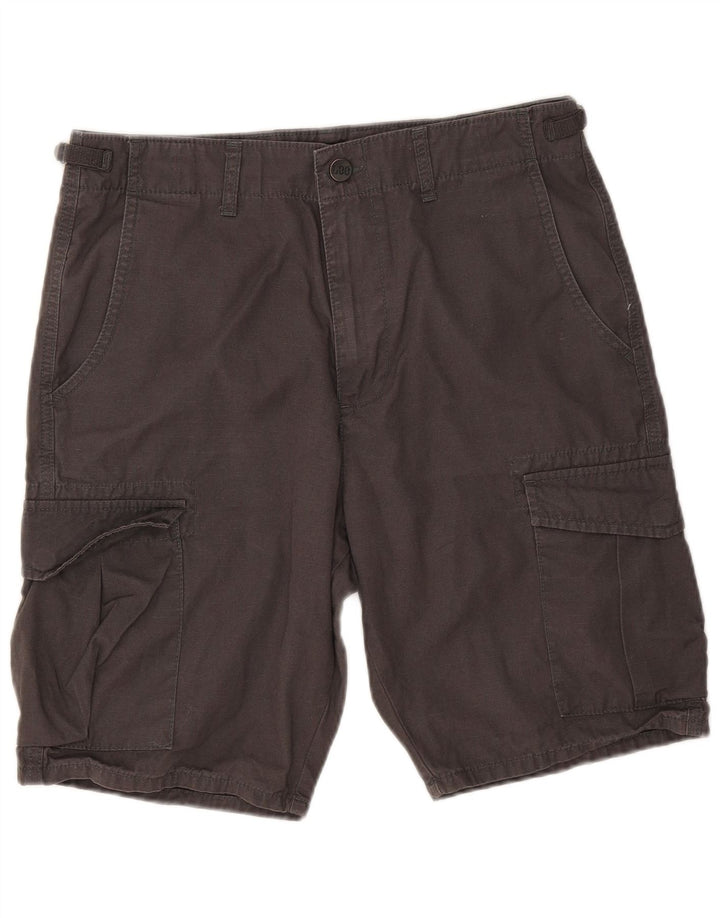 Lee Herre Cargo Shorts W32 mellemgrå bomuld