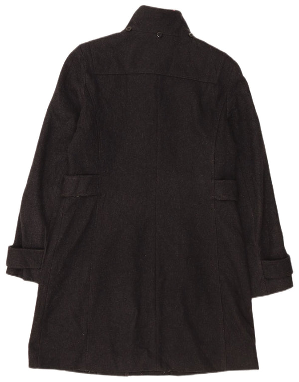 Nautica Dame Duffel Coat UK 14 Medium Sort Uld