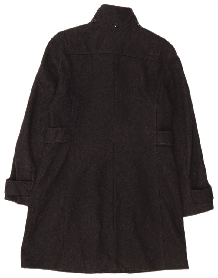 Nautica Dame Duffel Coat UK 14 Medium Sort Uld