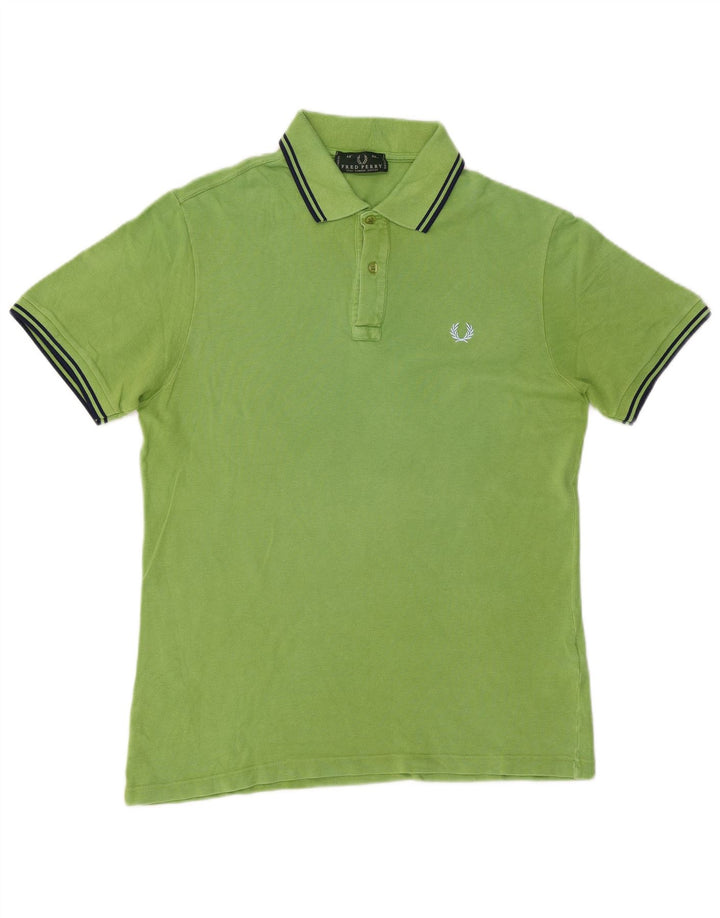 Fred Perry herre poloshirt mellemgrøn bomuld