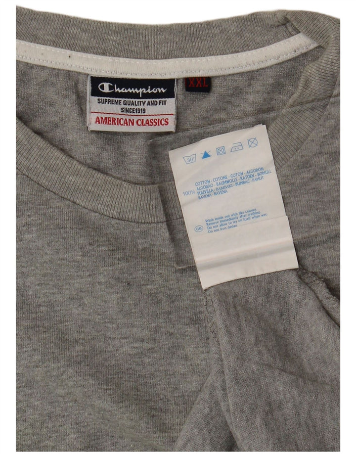 Champion Damevest Top UK 20 2XL Grå Flecked Bomuld