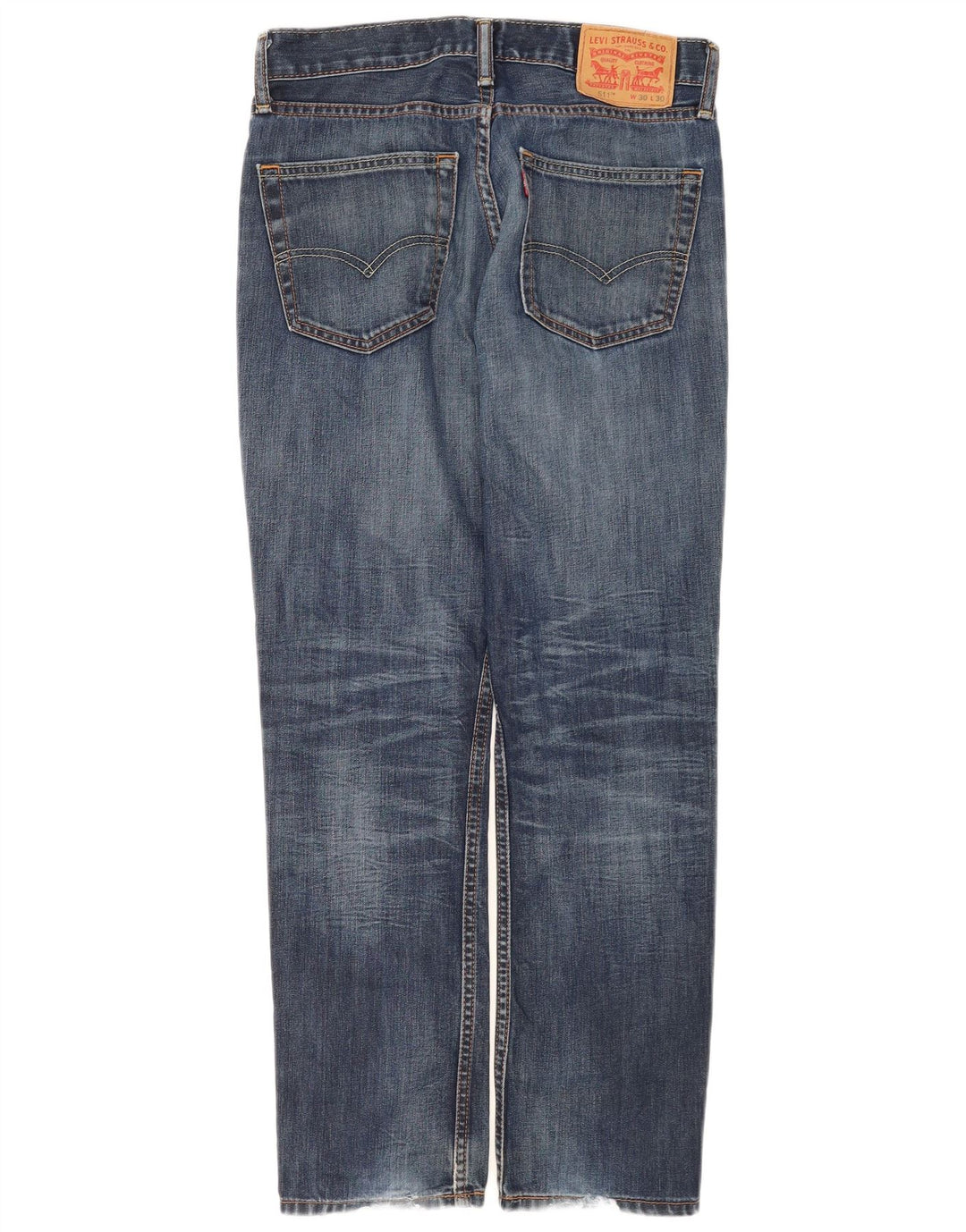 Levi's Herre 511 Slim Jeans W30 L30 Blå Bomuld