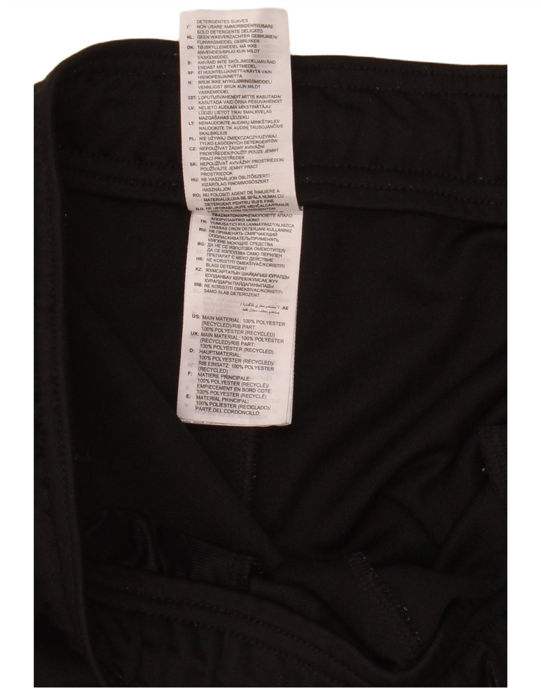 Adidas Aeroready træningsdragtsbukser til kvinder UK 14 Medium Black Polyester