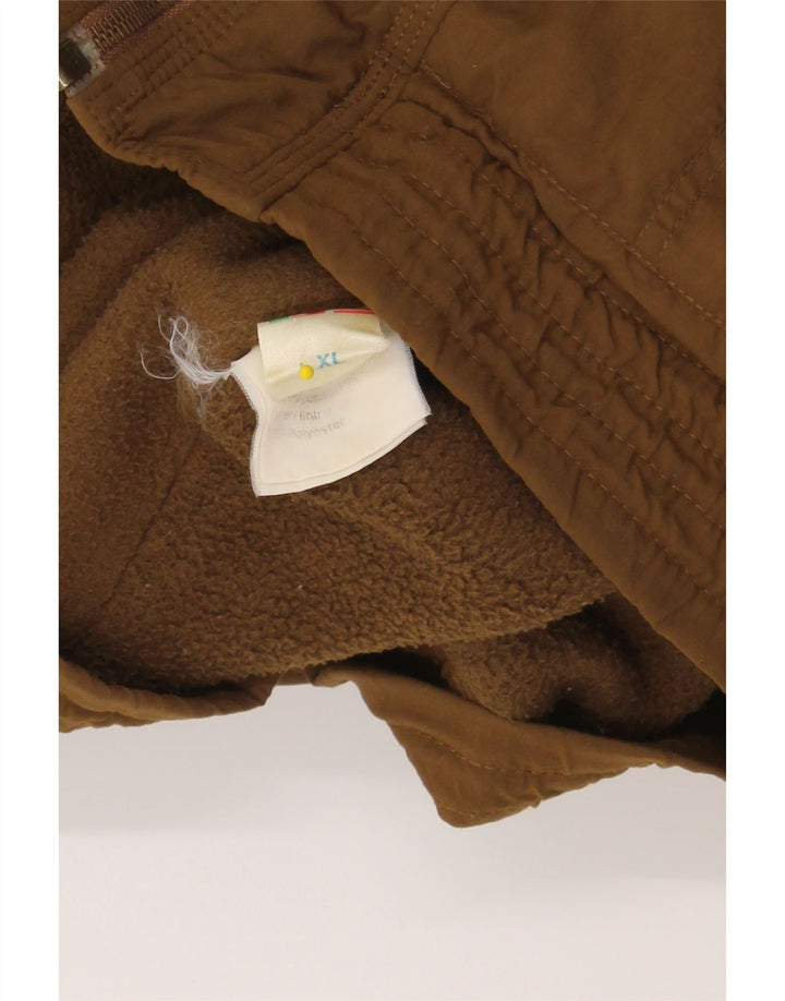 STEINEBRONN Mens Gilet UK 42 XL Brown Polyester Vintage Steinebronn and Second-Hand Steinebronn from Messina Hembry 