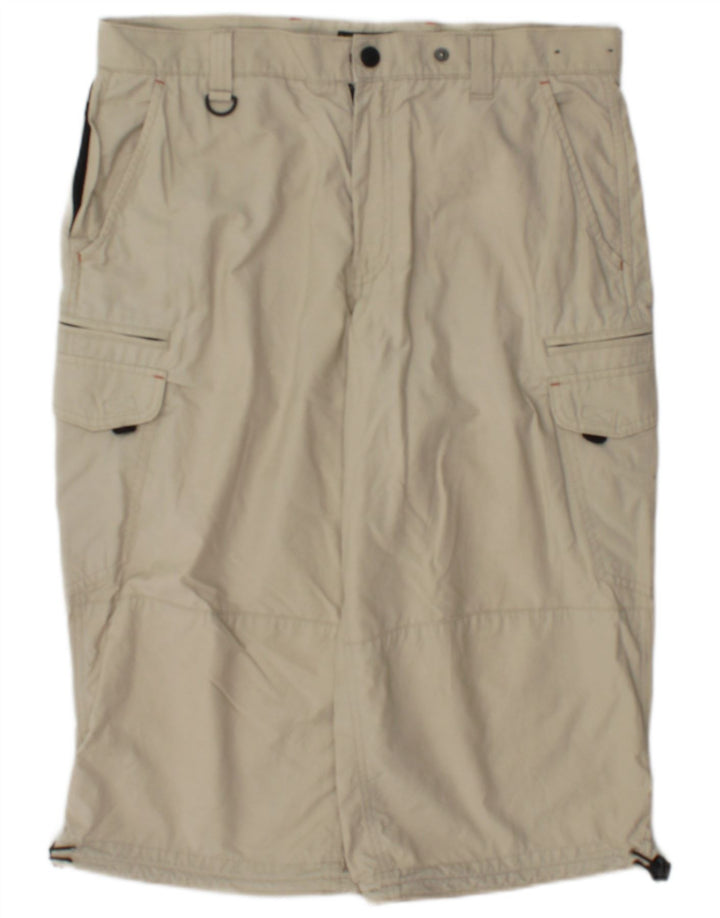 Marks & Spencer Herre Bermuda Regular Fit Cargo Shorts W34 Large Beige