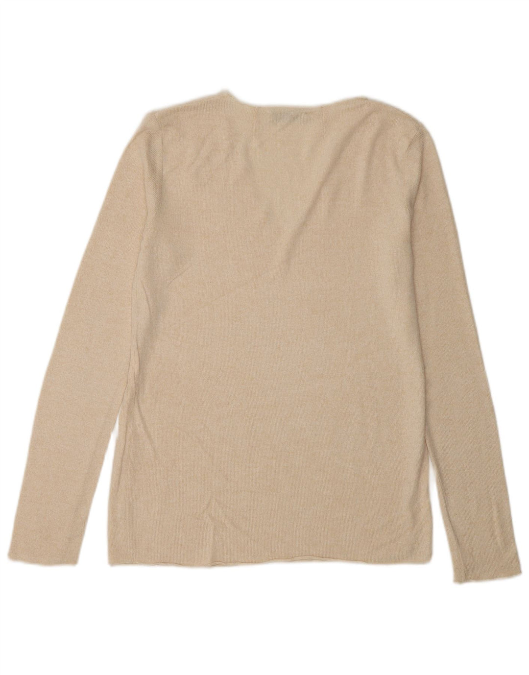 Zara Dametop Langærmet UK 10 Small Beige