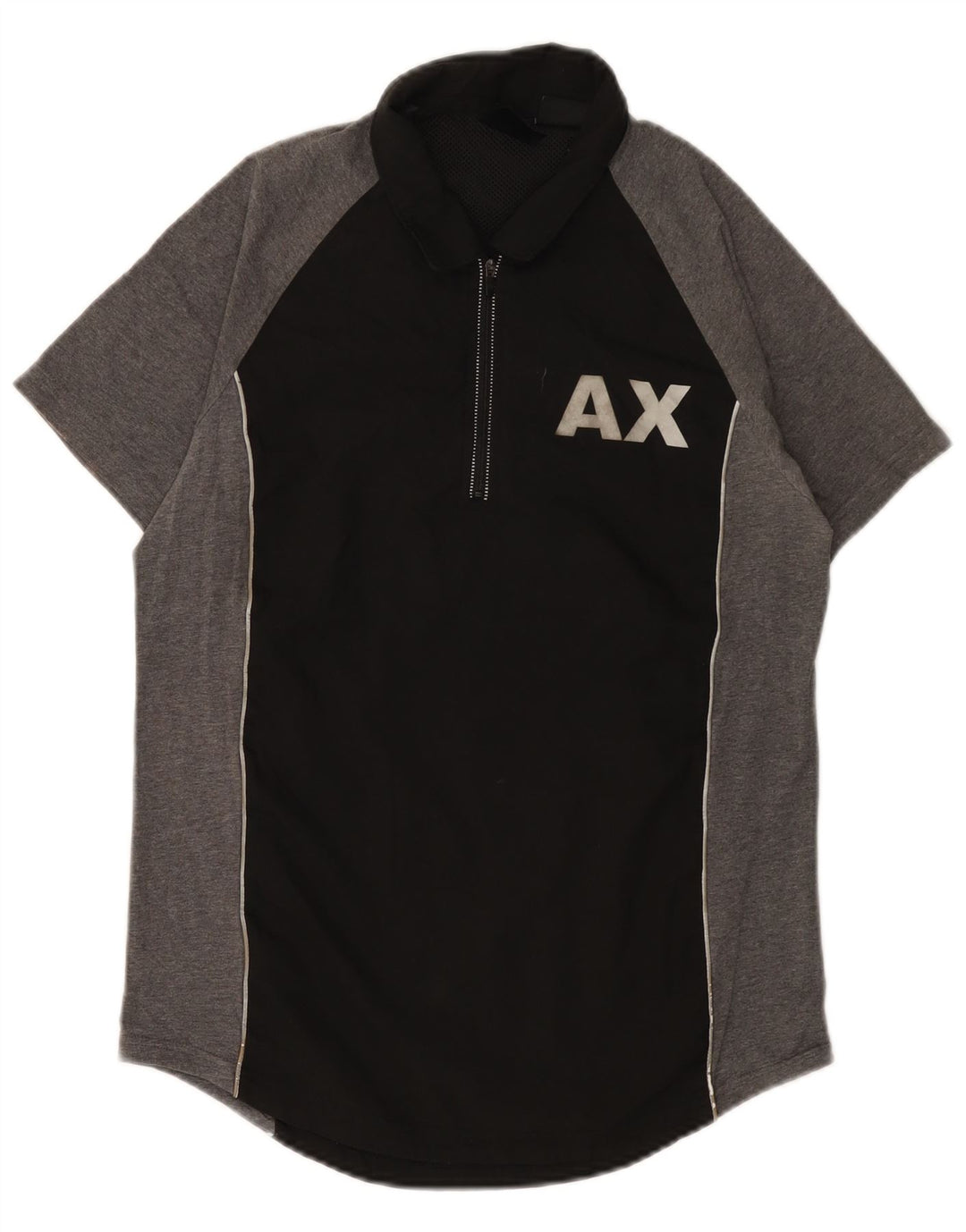Armani Exchange Herre grafisk poloshirt Lille sort farveblok