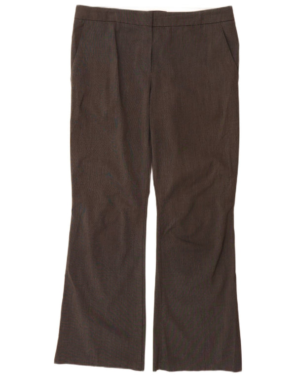 Marks & Spencer kvinders højtaljede chinobukser UK 12 Medium W32 L30 Grå