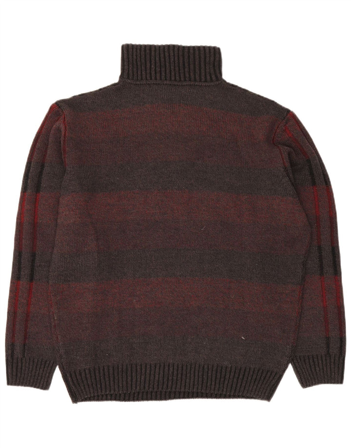 BABISTA Herre Zip Neck Jumper Sweater IT 54 XL Flerfarvet Stribet