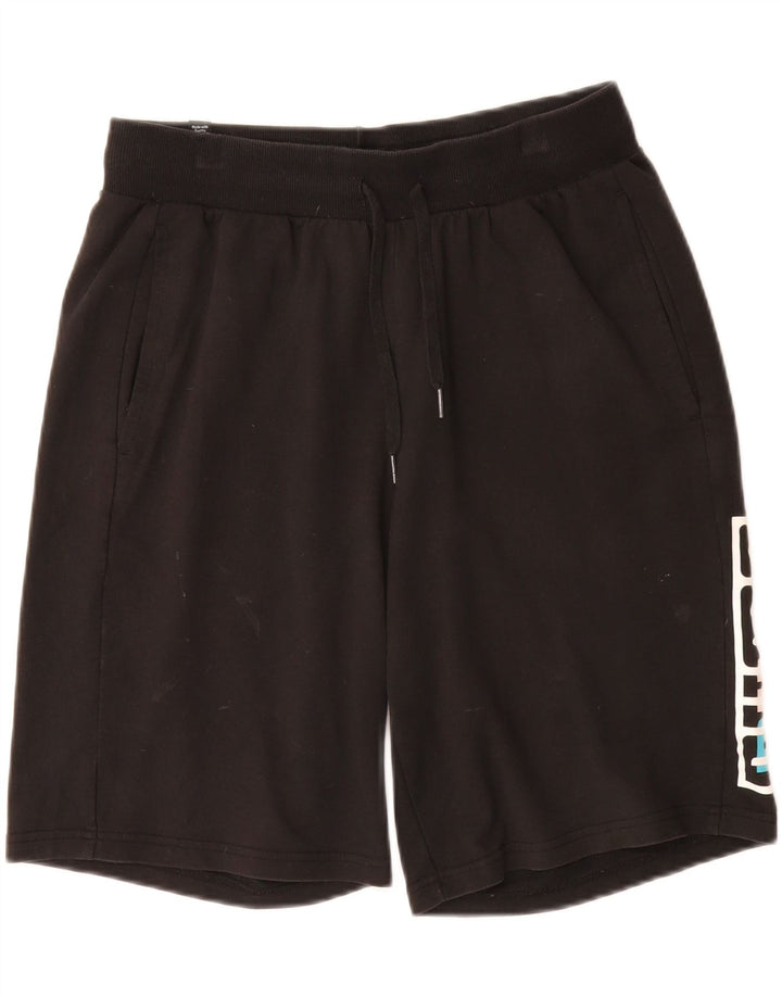 PUMA Mens Sport Shorts Medium  Black Vintage Puma and Second-Hand Puma from Messina Hembry 