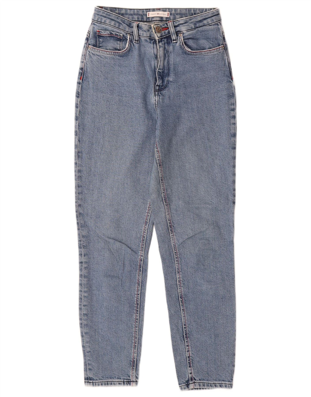Tommy Hilfiger koniske jeans til kvinder W24 L27 Blå