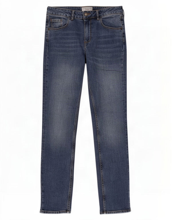 Fat Face Dame Westbury Slim Jeans UK 8 Small W28 L27 Blue Cotton