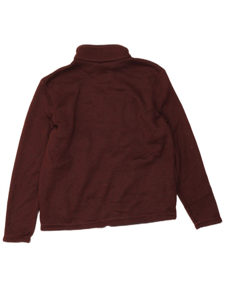 Marks & Spencer Herre Sherpa træningsdragt Topjakke Medium Burgundy Polyester