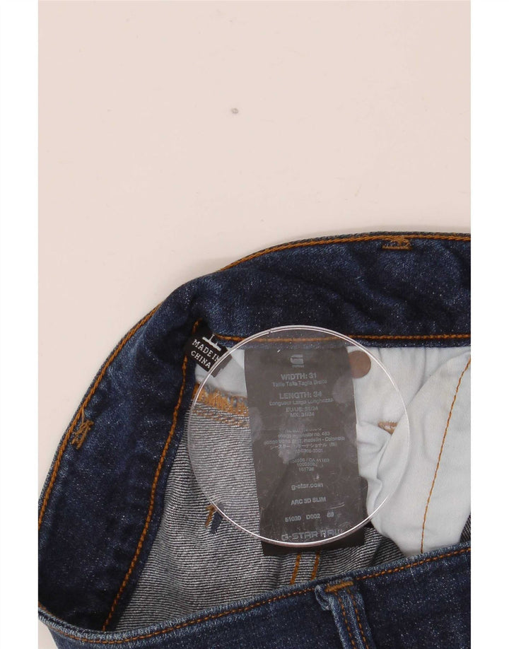 G-Star Herre Arc Denim Shorts W31 Mellem marineblå bomuld