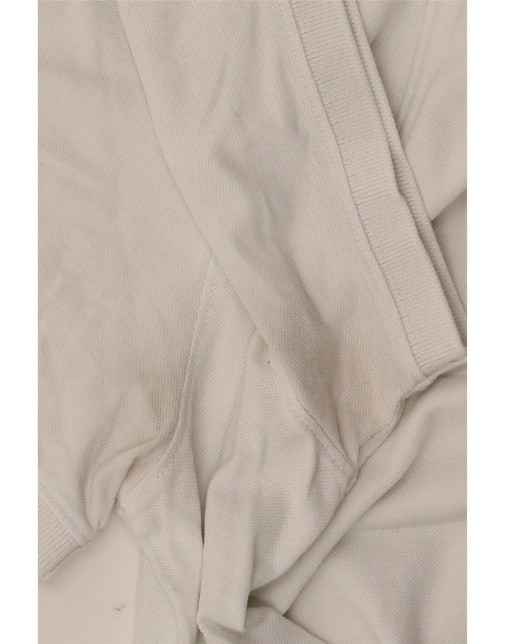 Tommy Hilfiger herre poloshirt Medium hvid bomuld