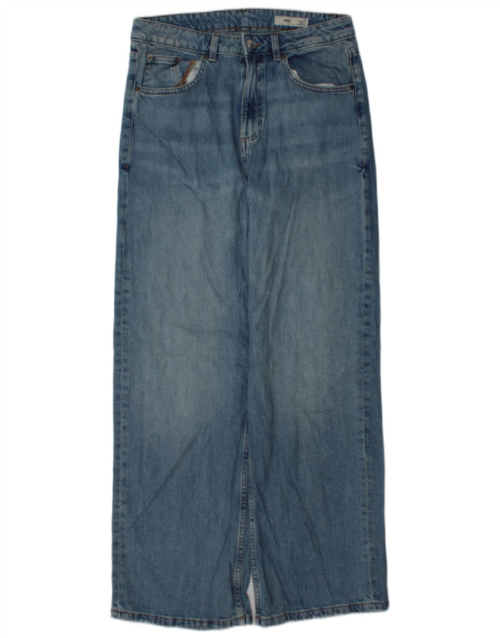 Marks & Spencer Dame Jeans med brede ben UK 12 Medium W30 L30 Blå