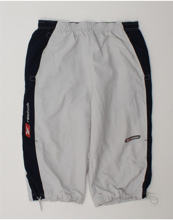 Reebok Herre Bermuda Sport Shorts Medium Grey Colourblock Polyester