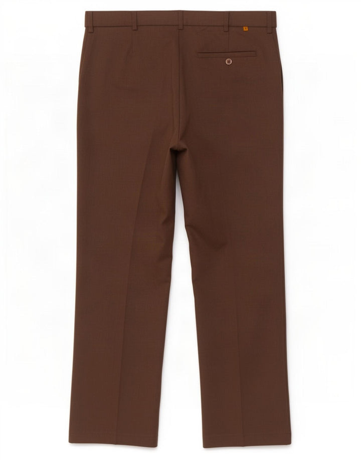 Farah Straight Casual Bukser til mænd W34 L33 Brun Polyester
